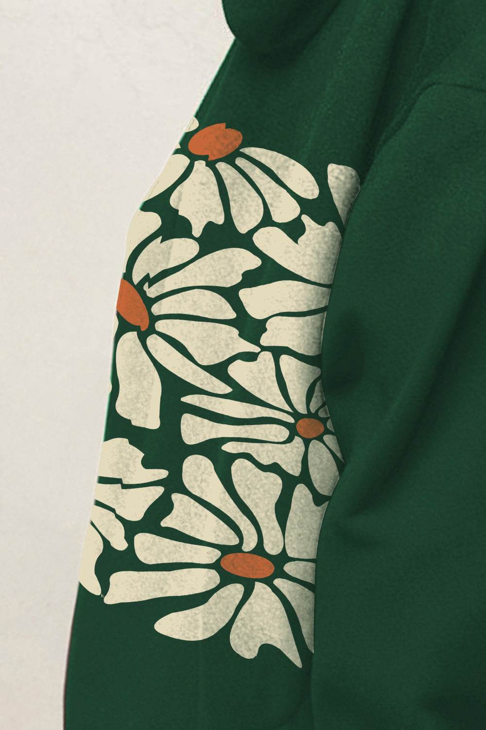 Simply Love Simply Love Full Size Dropped Shoulder Floral Graphic Hoodie - Hovatok