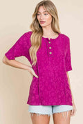 BOMBOM At The Fair Animal Textured Top - Hovatok
