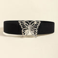 Butterfly Alloy Buckle Elastic Belt - Hovatok
