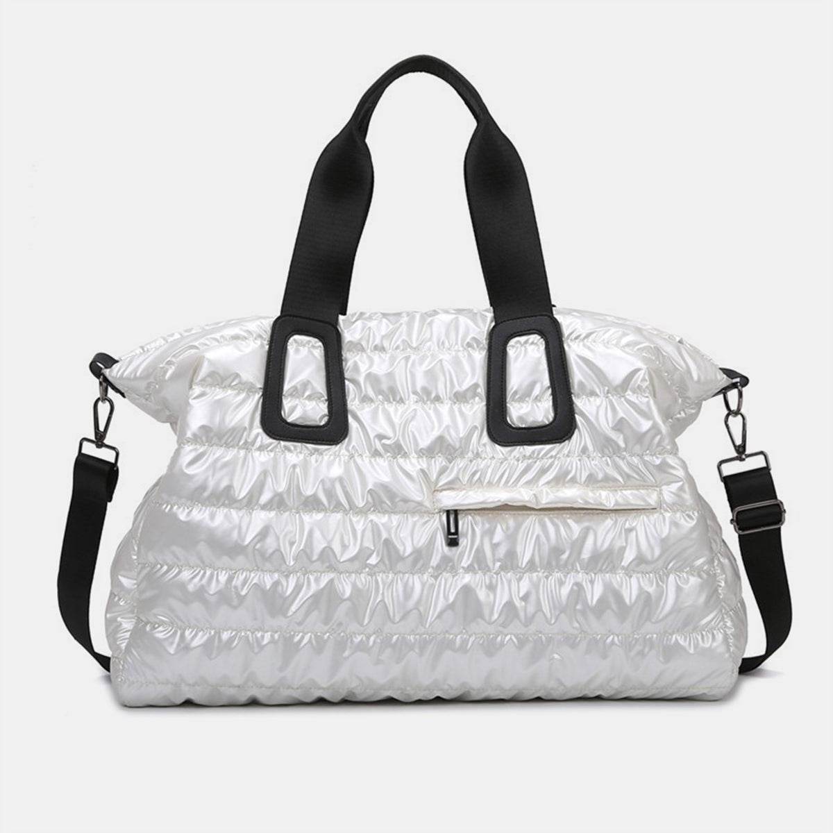 Quilted Nylon Oversize Travel Bag - Hovatok