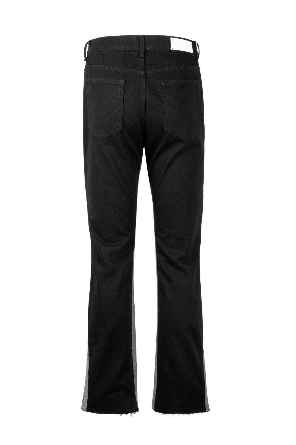 Men's Contrast Bootcut Jeans - Hovatok