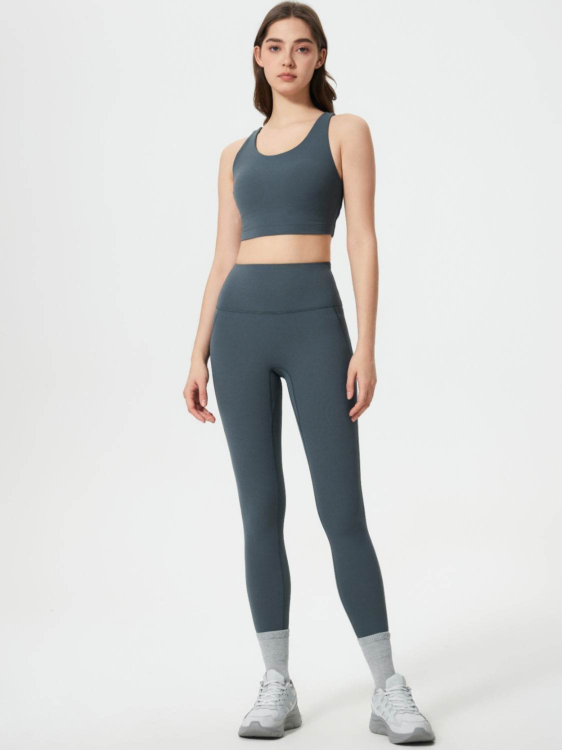 Millennia Wide Waistband Active Leggings - Hovatok