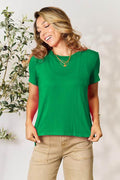Basic Bae Full Size Round Neck Short Sleeve T-Shirt - Hovatok