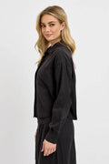 RISEN Button Down Long Sleeve Shirt - Hovatok