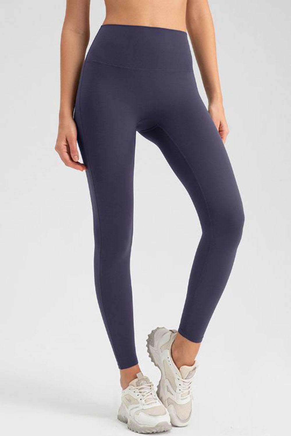 High Waist Skinny Active Pants - Hovatok