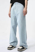 Wide Leg Jeans with Pockets - Hovatok