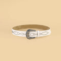 PU Leather Rhinestone Belt - Hovatok