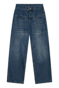 Front Pockets Baggy Jeans - Hovatok