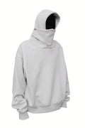 Men's Long Sleeve Hoodie with Mask - Hovatok