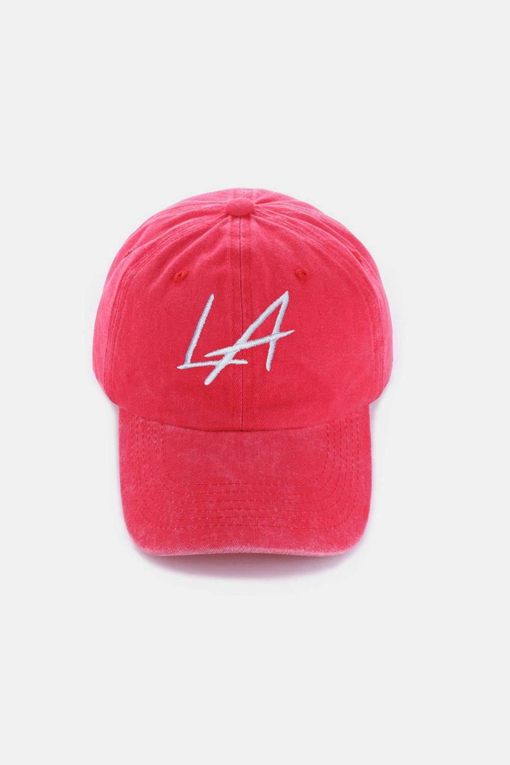 Zenana Washed Embroidered City Baseball Cap - Hovatok