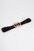 Double Hoop Buckle Elastic Belt - Hovatok