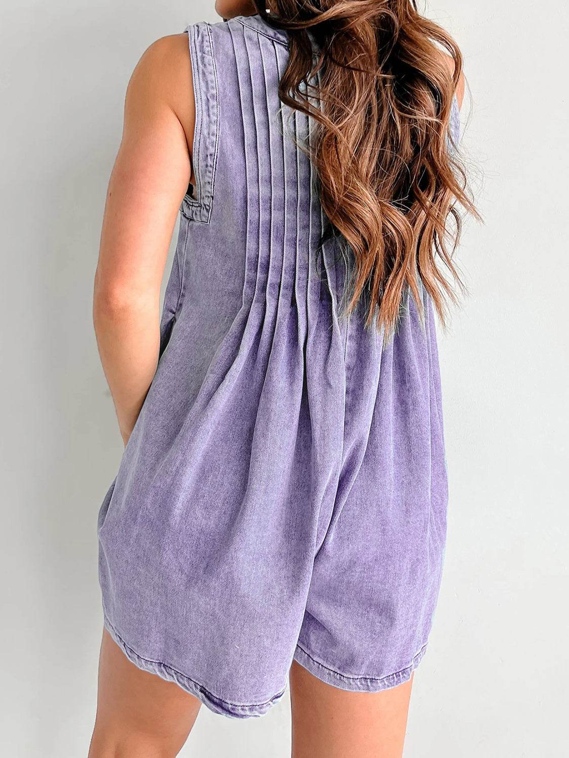 Tied Romper with Pockets - Hovatok