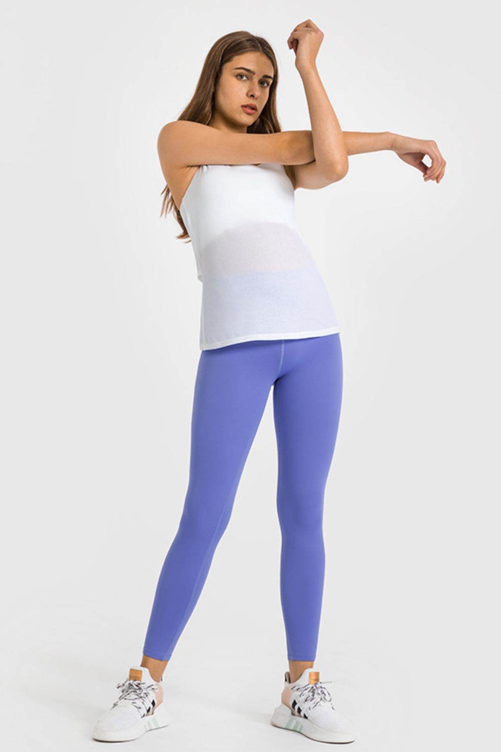 Millennia High Waist Ankle-Length Yoga Leggings - Hovatok