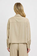 RISEN Button Down Long Sleeve Shirt - Hovatok
