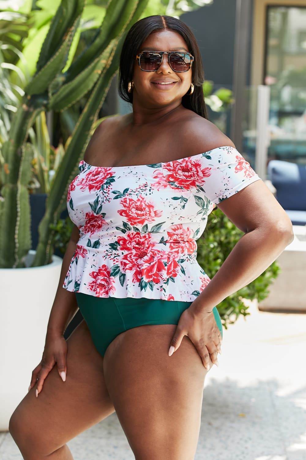 Marina West Swim Coastal Cutie Tankini Swimsuit Set - Hovatok