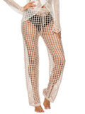 Cutout High Waist Swim Pants - Hovatok