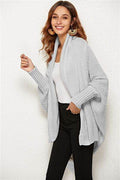 Angel Wings Open Front Batwing Sleeve Cardigan - Hovatok