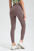 Wide Waistband High Waist Sport Leggings - Hovatok