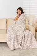 Cuddley Leopard Decorative Throw Blanket - Hovatok