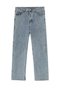 Side Slit Jeans with Pockets - Hovatok
