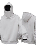 Men's Long Sleeve Hoodie with Mask - Hovatok