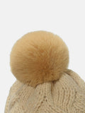 Roll Rim Cable-Knit Hat - Hovatok