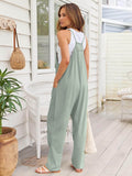 V-Neck Spaghetti Strap Jumpsuit - Hovatok