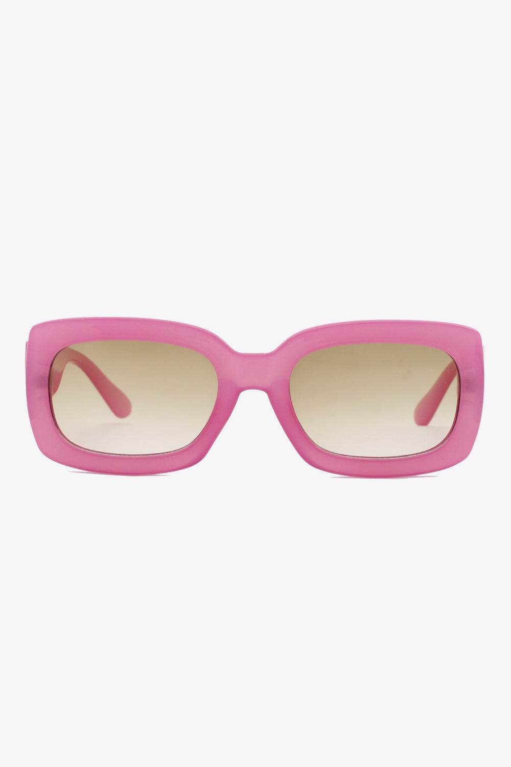 Polycarbonate Frame Rectangle Sunglasses - Hovatok