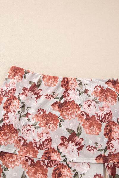 Floral Off-Shoulder Long Sleeve Bodysuit - Hovatok