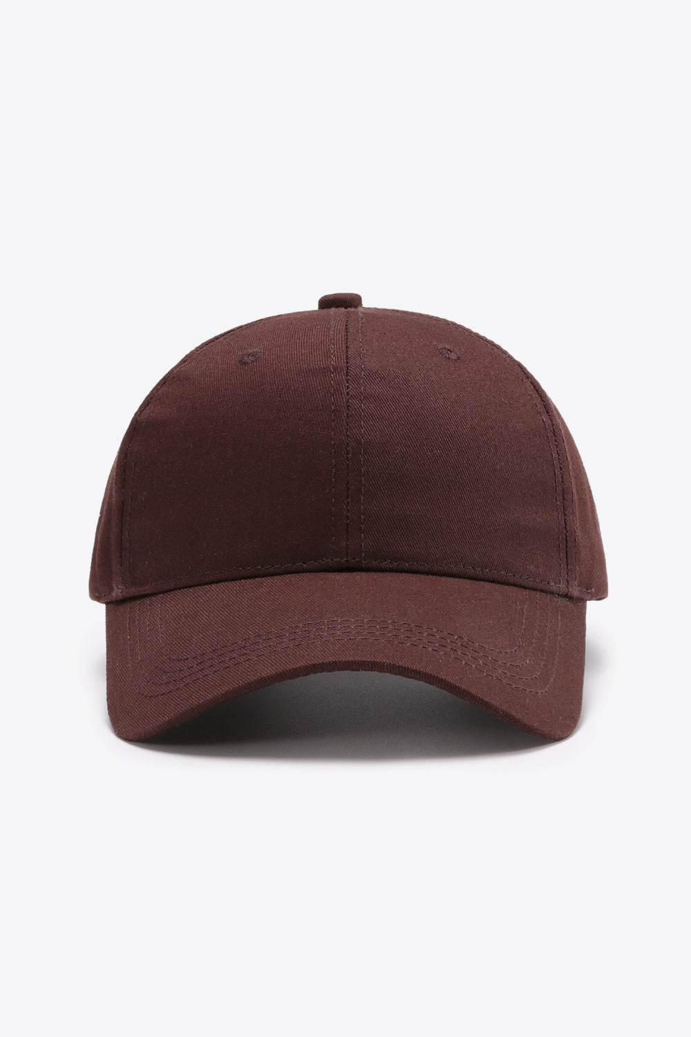 Plain Adjustable Cotton Baseball Cap - Hovatok