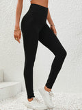 Wide Waistband Leggings - Hovatok