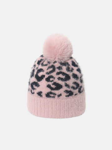 Leopard Hat with Pompom - Hovatok
