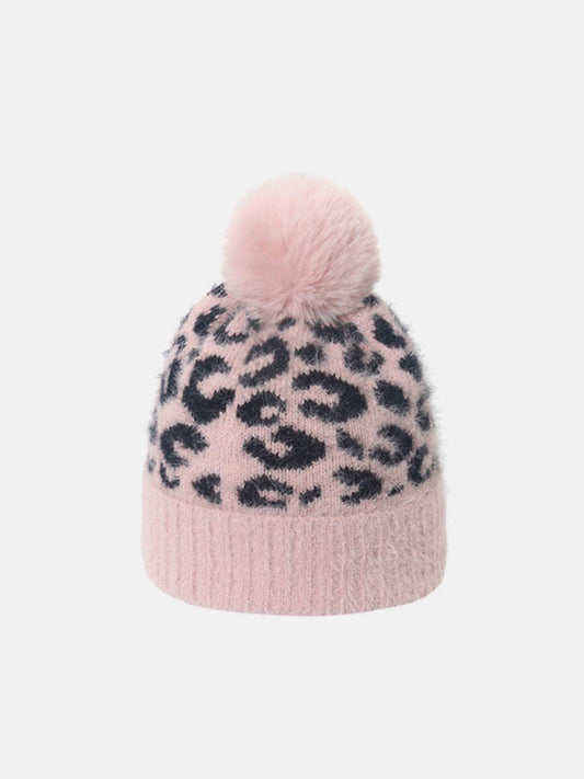 Leopard Hat with Pompom - Hovatok