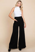 Culture Code Full Size High Waist Wide Leg Pants - Hovatok