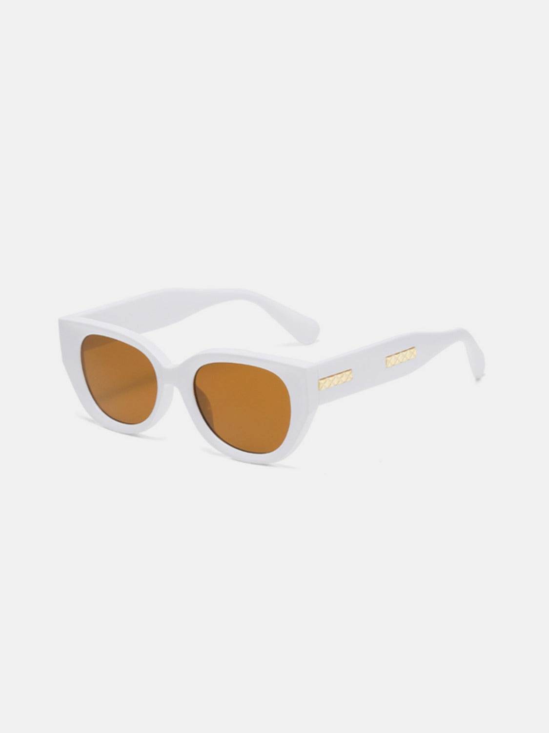 Cat Eye Polycarbonate Frame Sunglasses - Hovatok