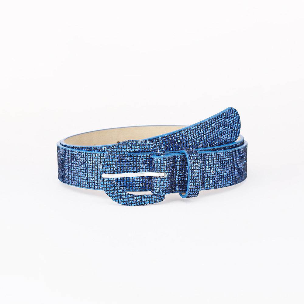 Sequin PU Leather Belt - Hovatok