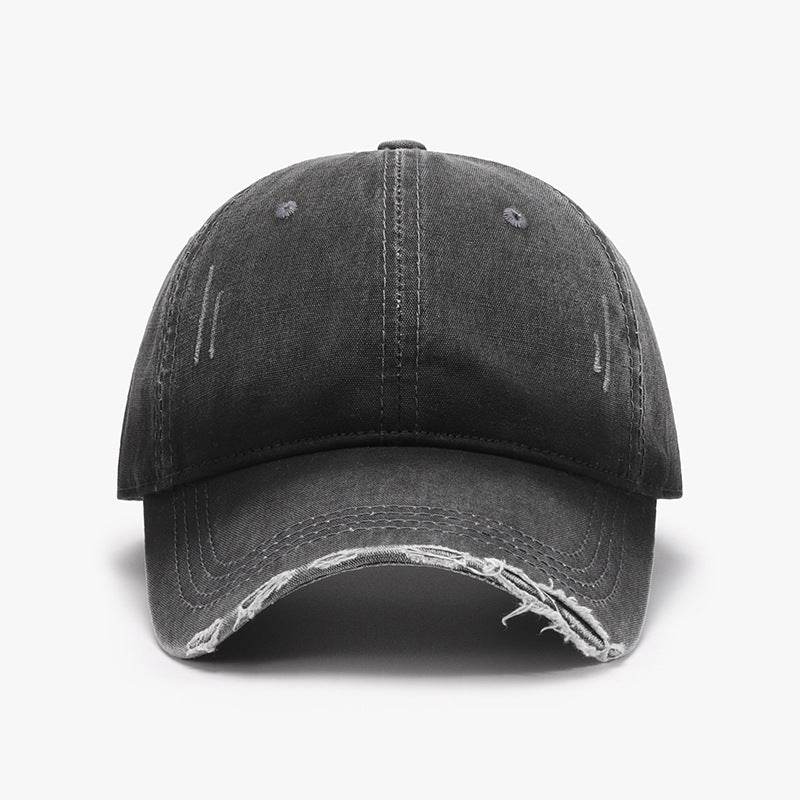 Distressed Washed Adjustable Baseball Cap - Hovatok
