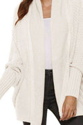 Angel Wings Open Front Batwing Sleeve Cardigan - Hovatok