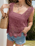 Cutout Wide Strap Cover-Up - Hovatok