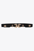 Double Buckle Elastic Belt - Hovatok