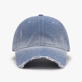 Distressed Washed Adjustable Baseball Cap - Hovatok