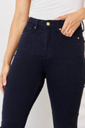 Judy Blue Full Size Garment Dyed Tummy Control Skinny Jeans - Hovatok