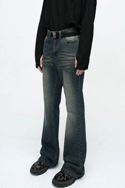 Bootcut Jeans with Pockets - Hovatok