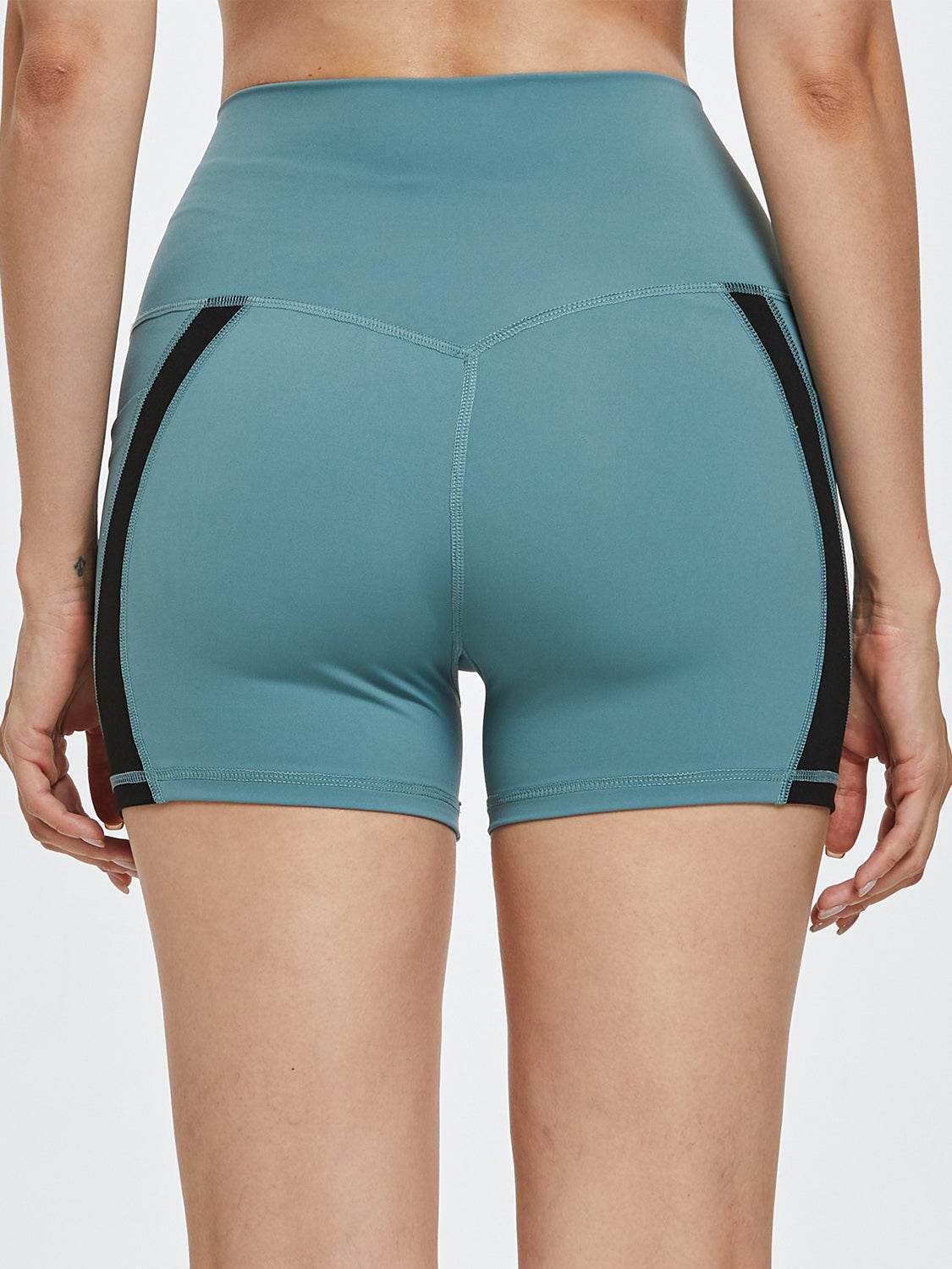 High Waist Active Shorts - Hovatok