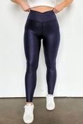 Solid High Waist Leggings - Hovatok