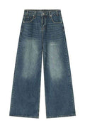 Pocketed Wide Leg Jeans - Hovatok