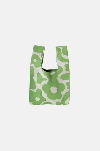 Zenana Flower Eco-Friendly Knitted Handbag - Hovatok