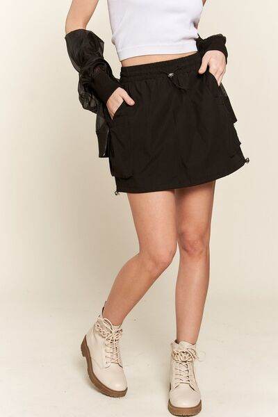 ADORA Drawstring Skort with Pockets - Hovatok