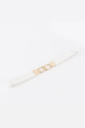 Geometric Double Buckle Elastic Belt - Hovatok
