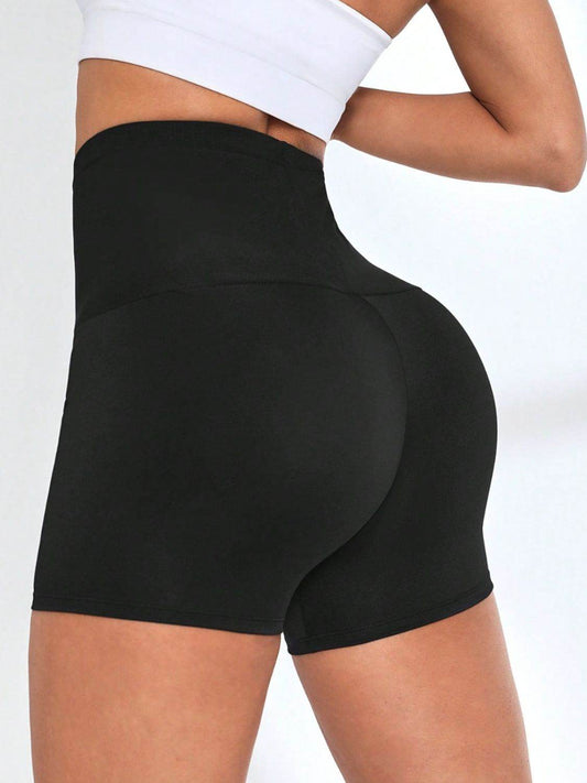 High Waist Active Shorts - Hovatok